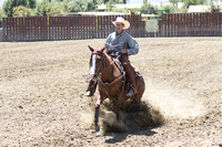 JR Productions Working cow horse Schooling show